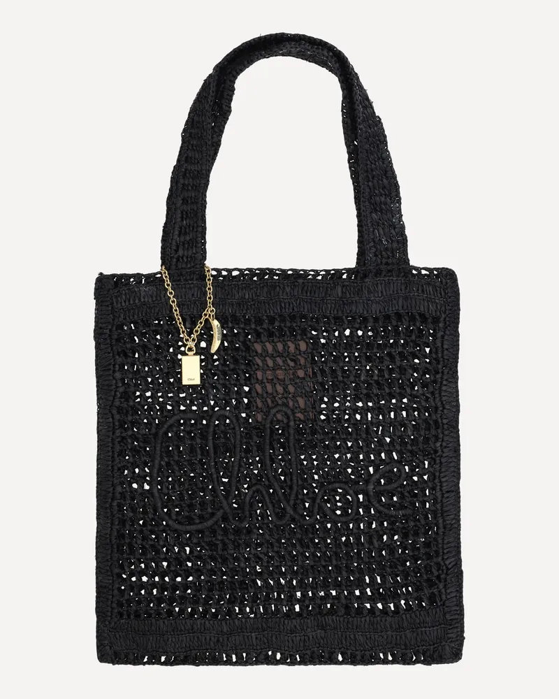 Chloé Summer Banana Tote Bag Female Black