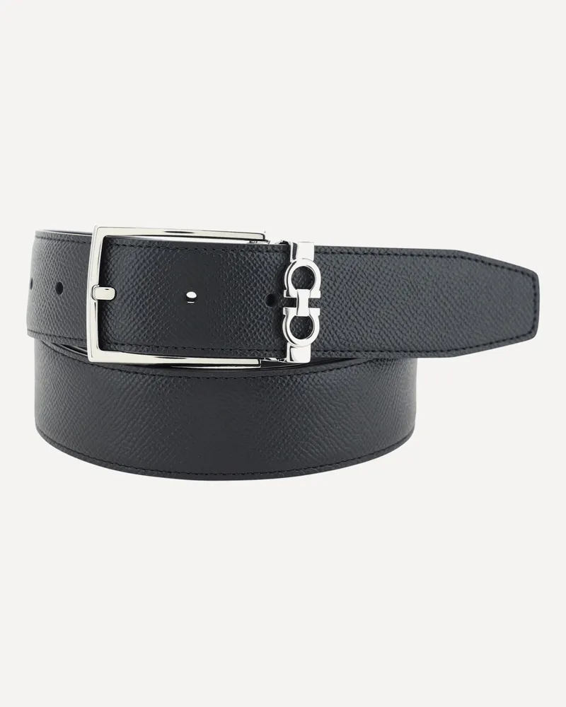 Ferragamo Reversible Belt Male Black