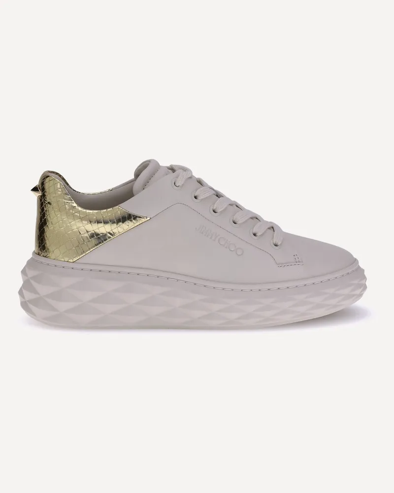 Jimmy Choo Diamond Maxi Sneakers Female White