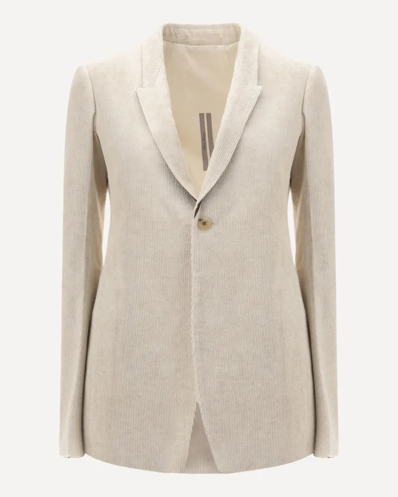Rick Owens Extreme Blazer Female Beige
