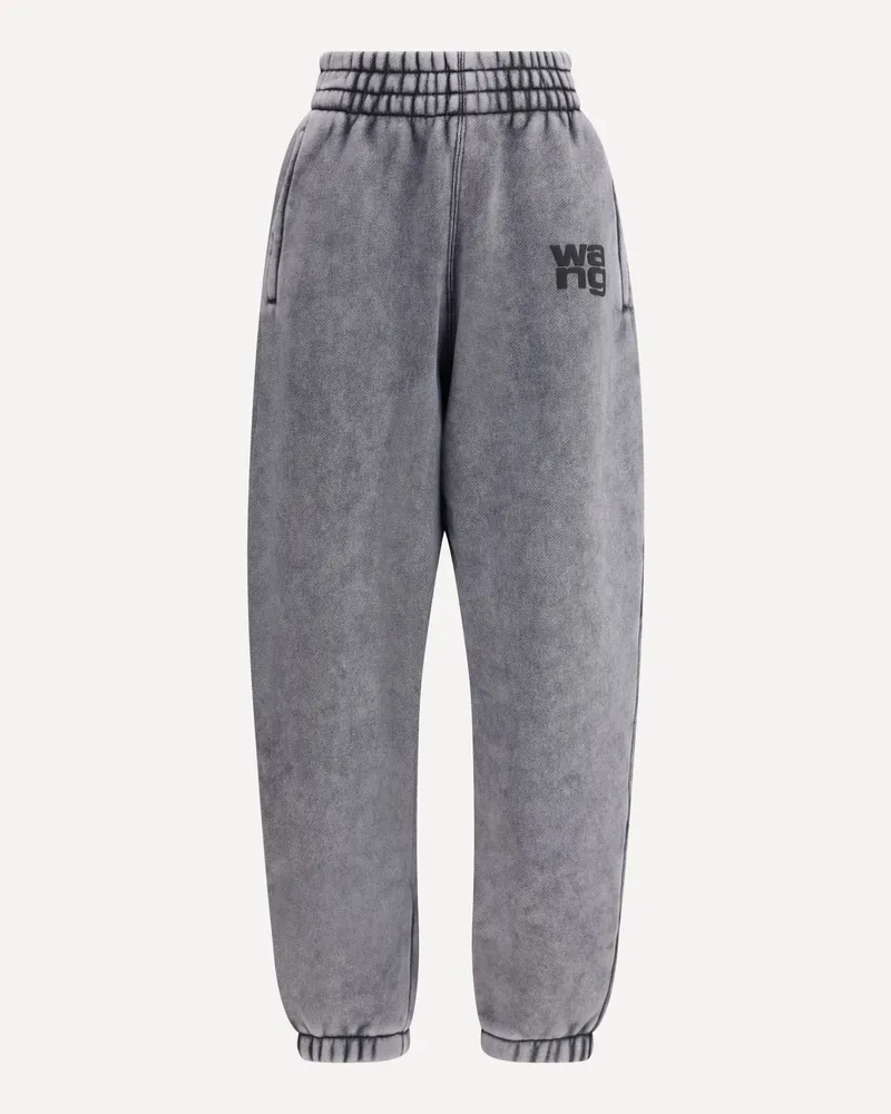 Alexander Wang Essential Terry Classic Sweatpant Puff Female Grey