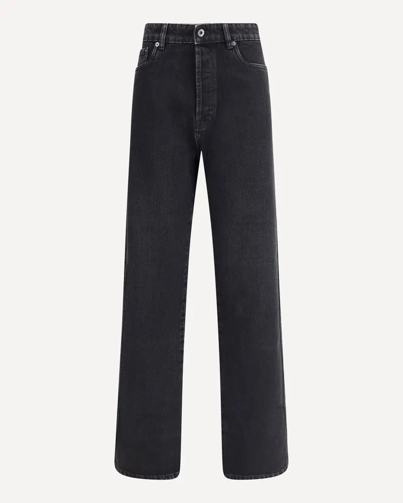Miu Miu Cotton Jeans Female Black