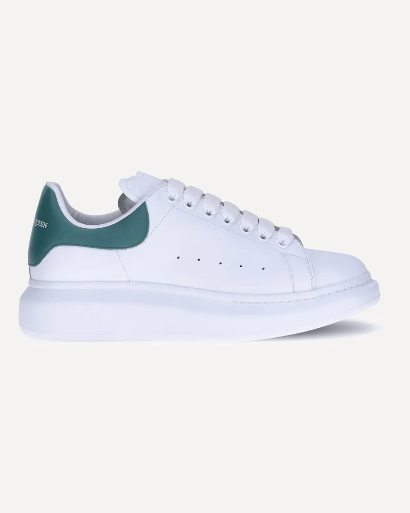 Alexander McQueen Leather Sneakers Male White