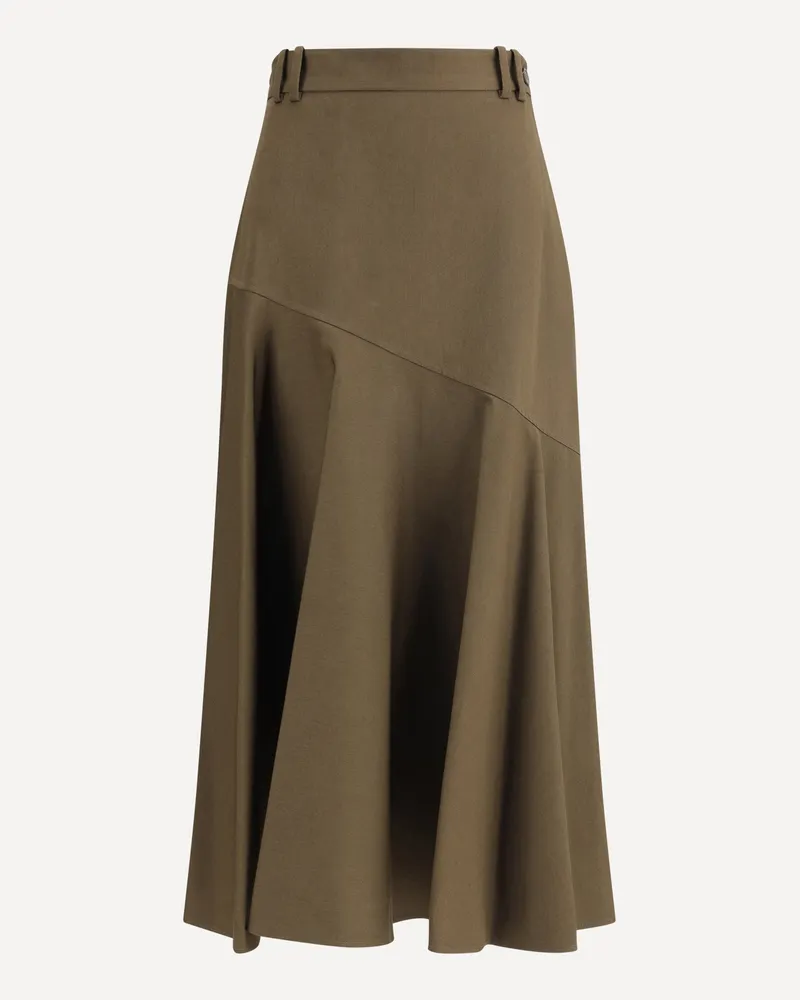 P.A.R.O.S.H. P. A.R. O.S. H. Midi Skirt Female Brown