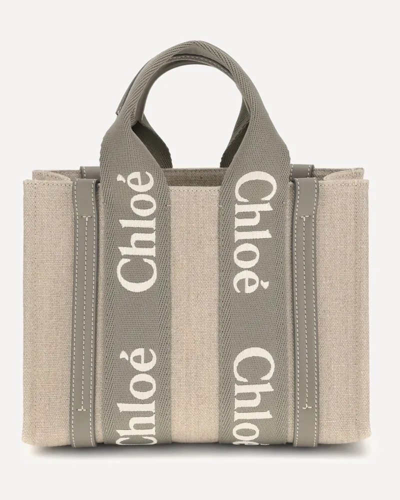Chloé Woody Handbag Female Beige
