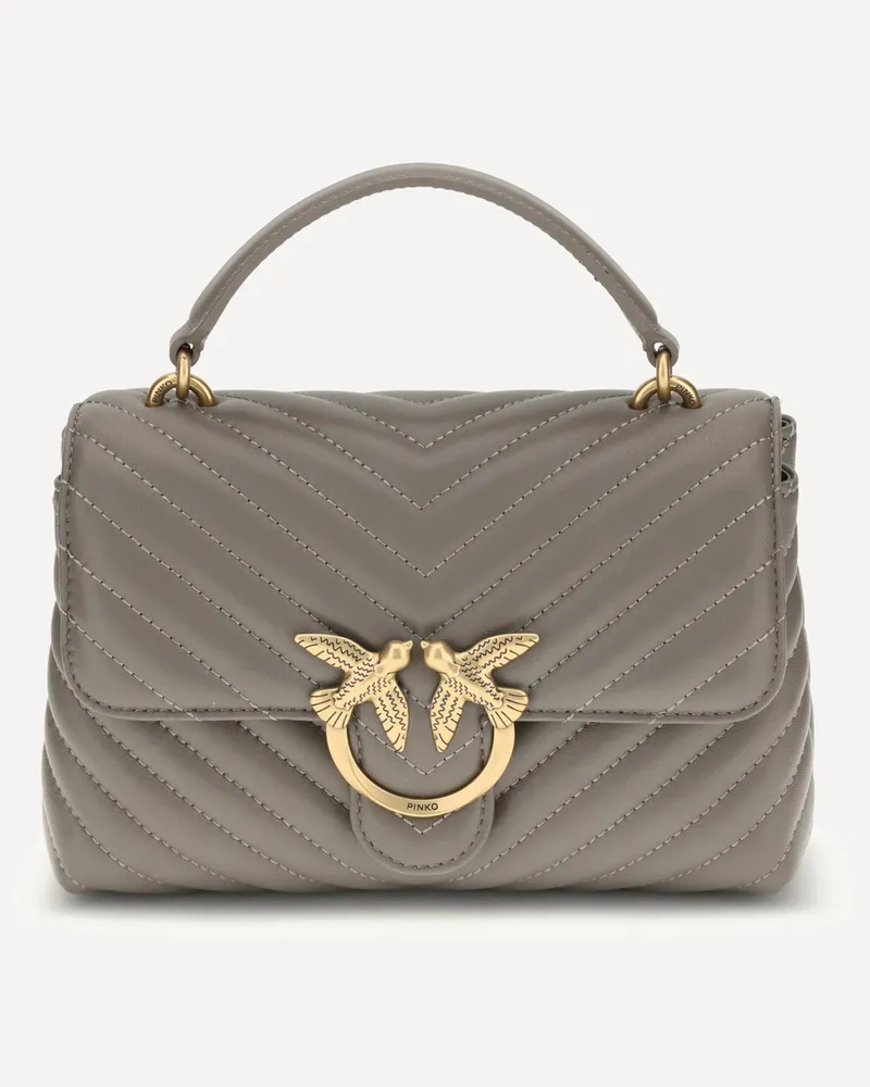 Pinko Love Lady Mini Handbag Female Grey
