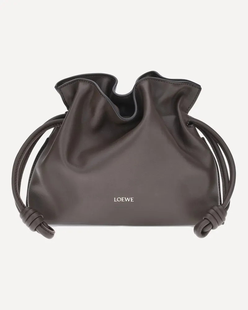 Loewe Flamenco mini Pouch Bag Female Brown