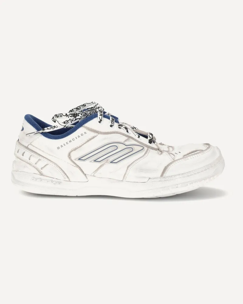 Balenciaga Hamptons Worn-out Sneakers Male Grey