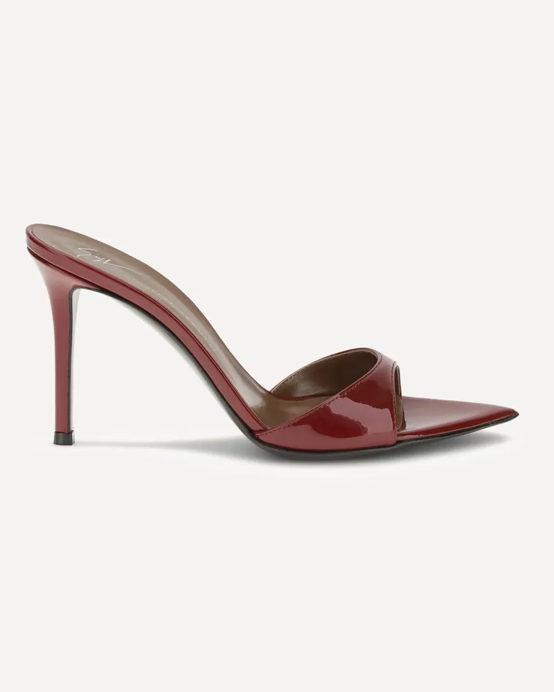 Giuseppe Zanotti Intriigo Mule Sandals Female Bordeaux