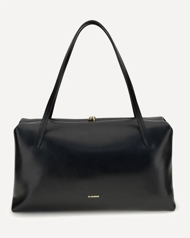 Jil Sander Medium Goji Pillow Shoulder Bag Female Black