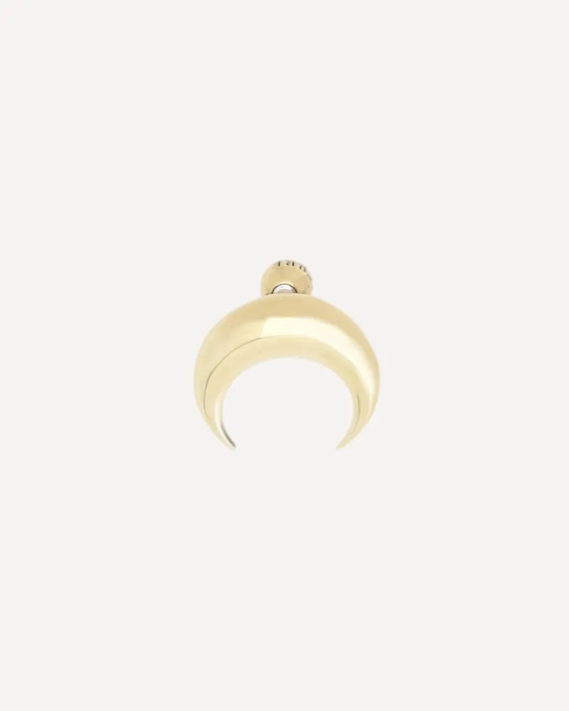 Marine Serre Single Earring Female Gold