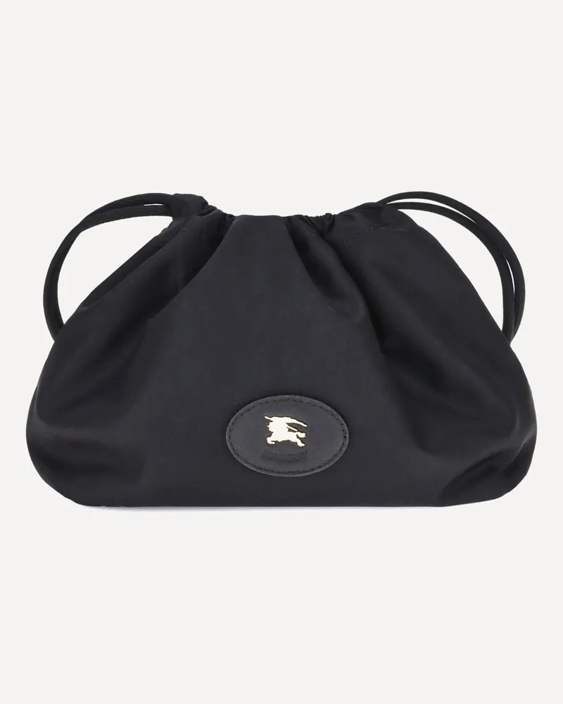 Burberry Equestrian Knight Pouch Female Black