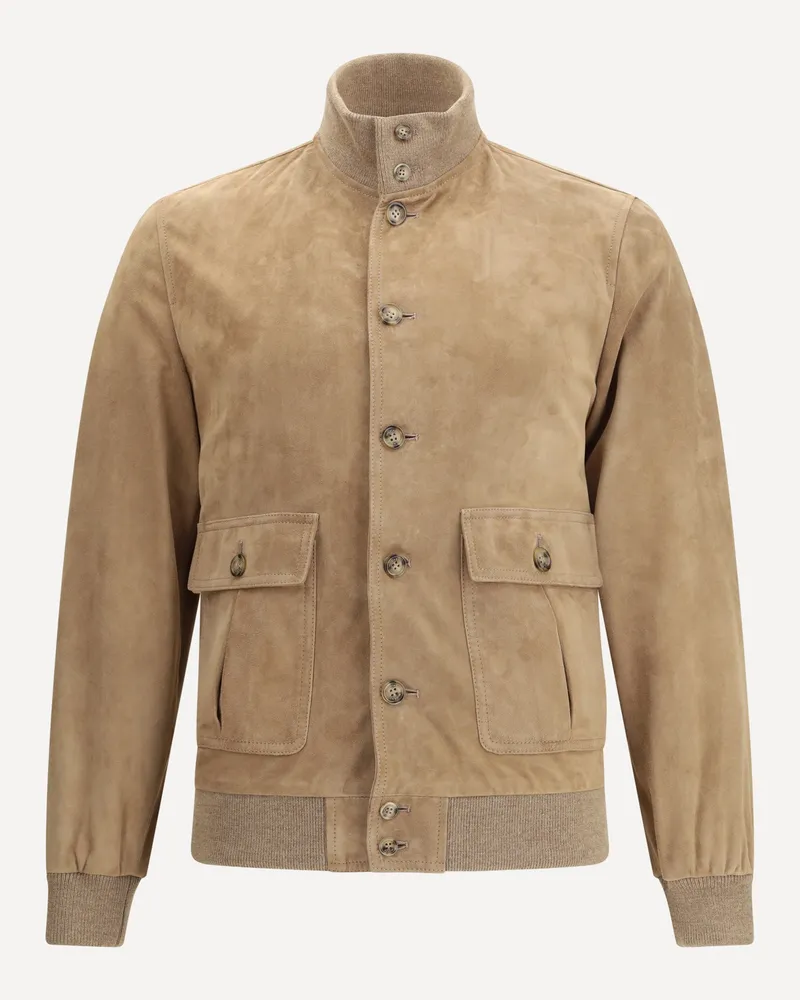 Valstar Valstarino Suede Jacket Male Beige