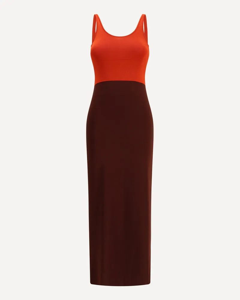 Fendi Long knit Dress Female Multicolour