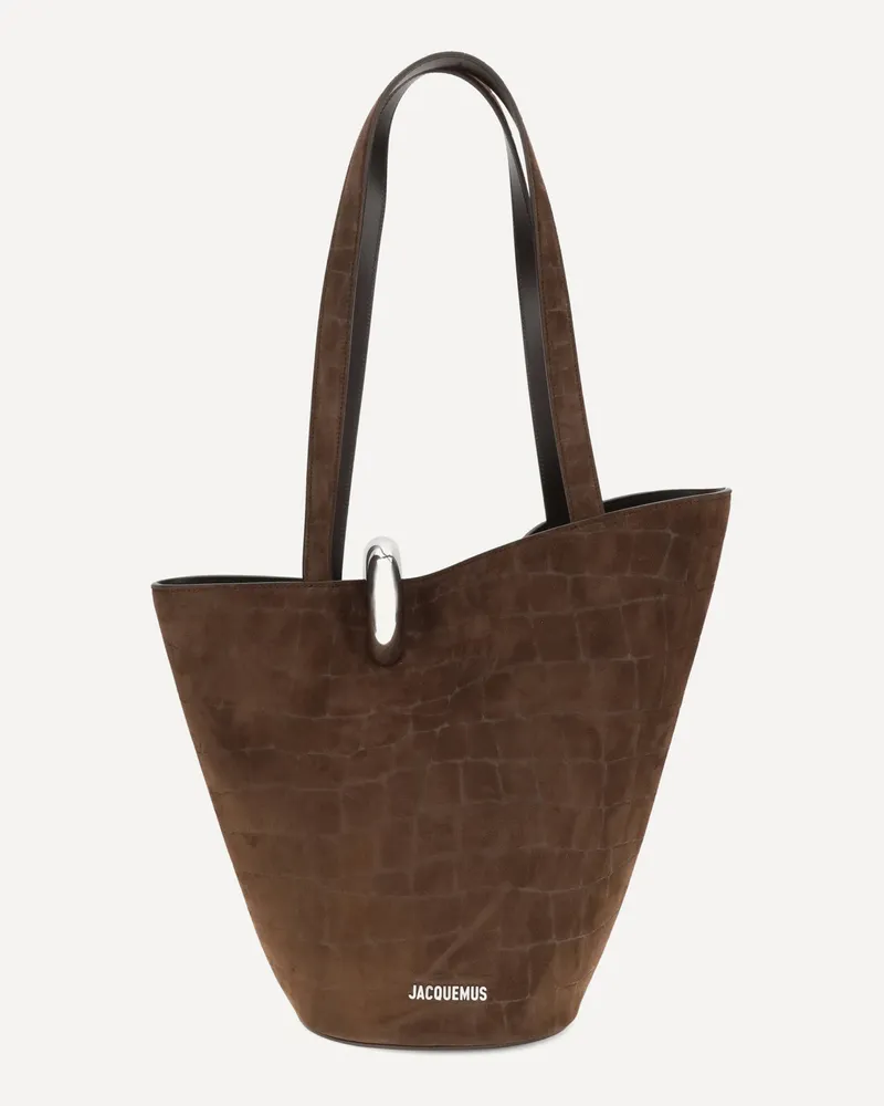 Jacquemus Asymmetrical Bucket Ba Female Brown