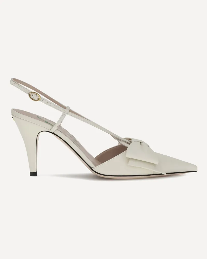 Valentino Garavani Slingback Pumps Female White