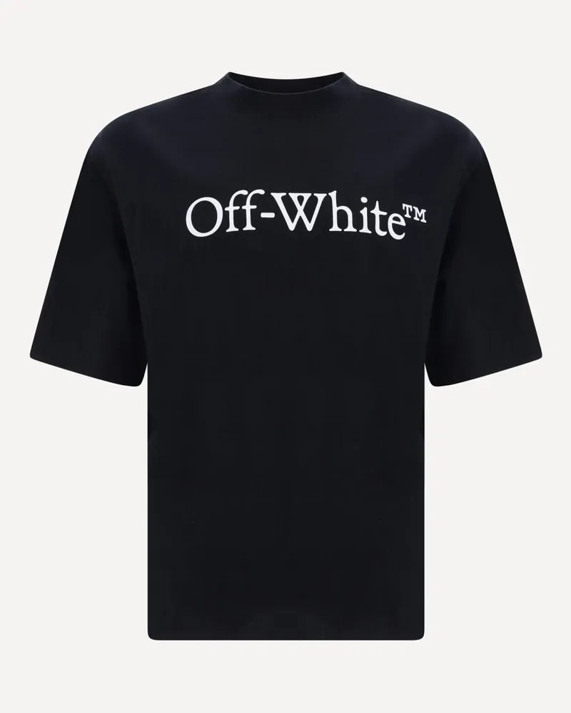 OFF-WHITE Big Bookish Skate T-Shirt Male Black