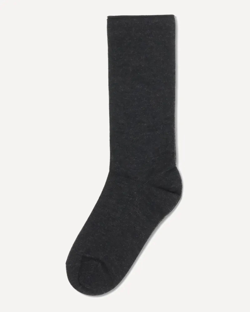 Brunello Cucinelli Stretch cashmere knit Socks Female Grey