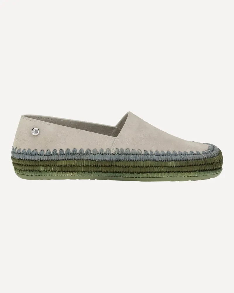 Loewe Suede Espadrilles Female Grey
