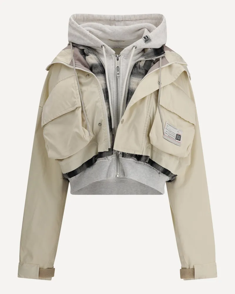 MIHARAYASUHIRO Patchwork design Jacket Female Multicolour