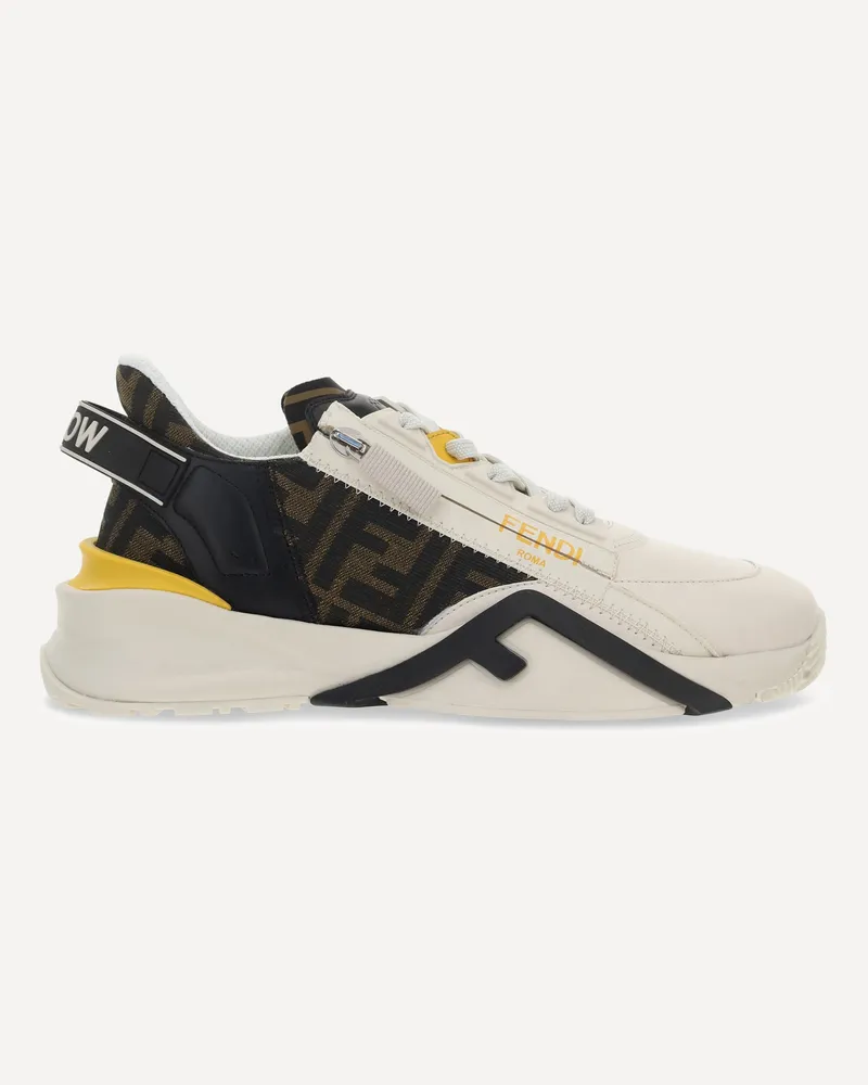 Fendi Flow Running Sneakers Male White