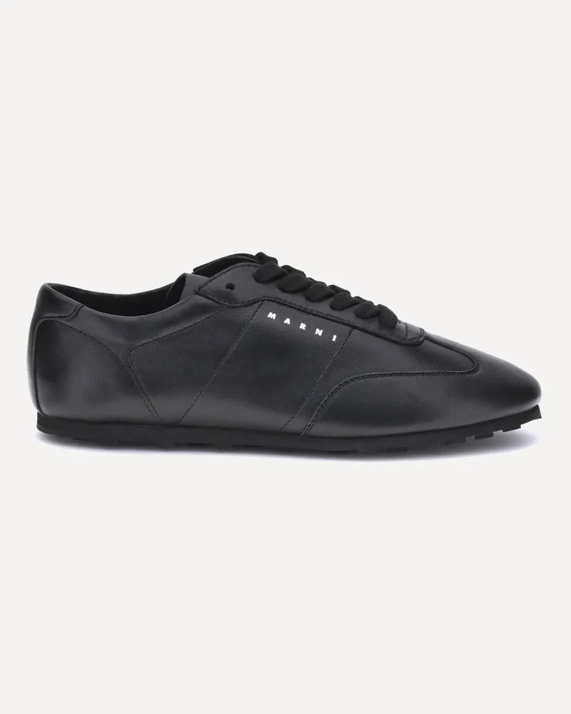 Marni Softy Soccer Sneakers Female Black