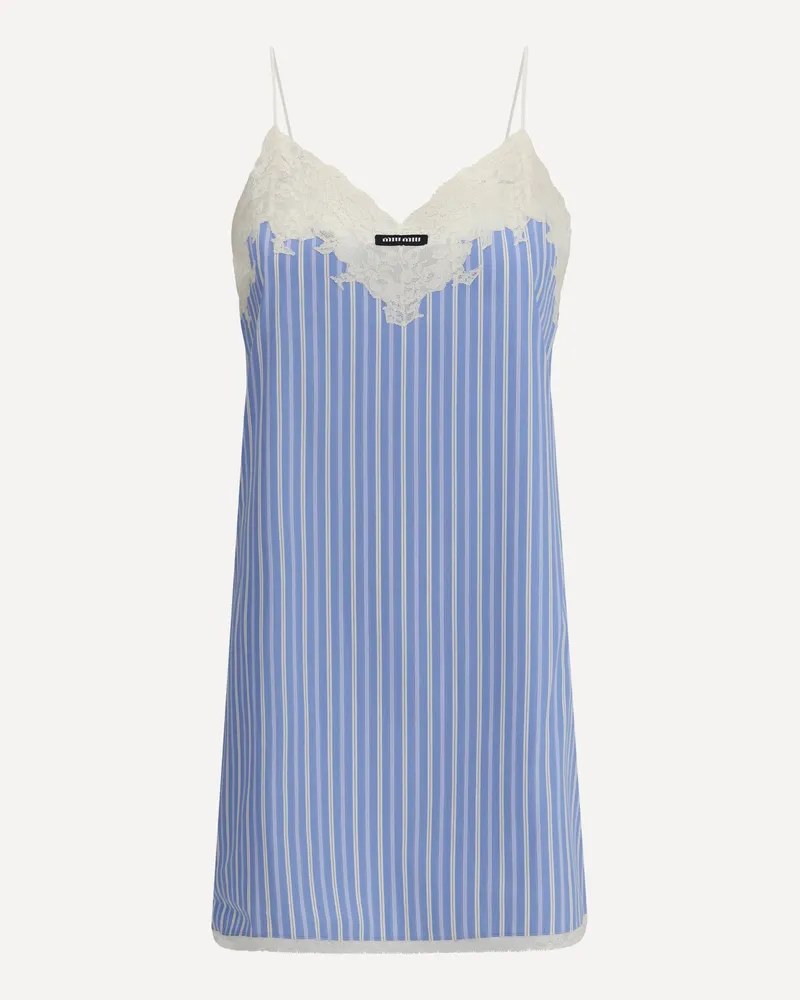 Miu Miu Slip mini Dress Female Light