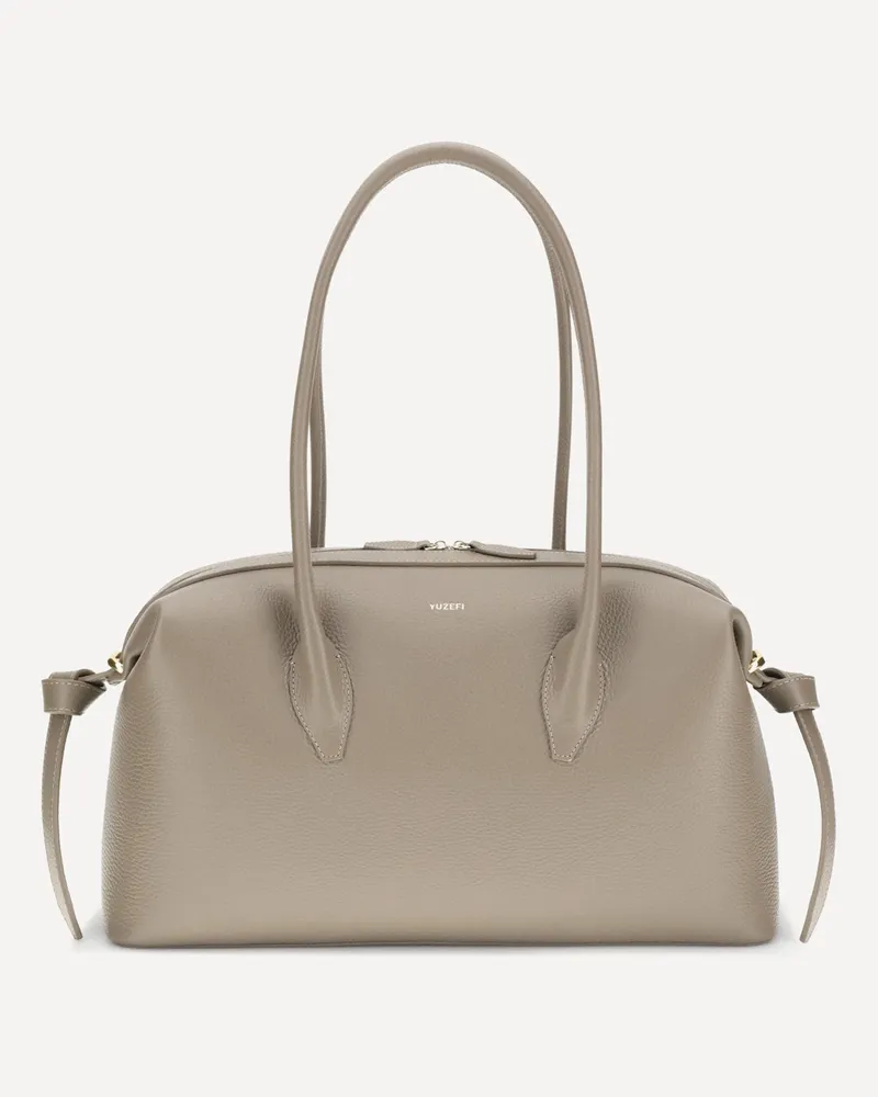 YUZEFI Briosche Duffle Travel Bag Female Grey