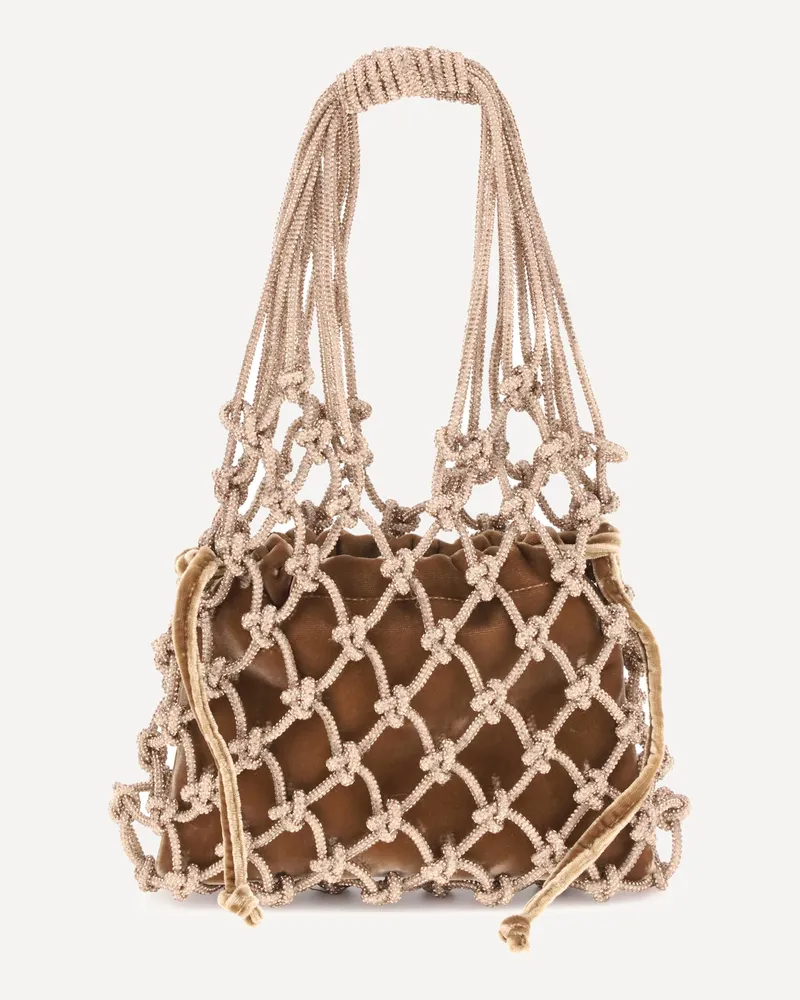 HIBOURAMA Carrie Handbag Female Orange