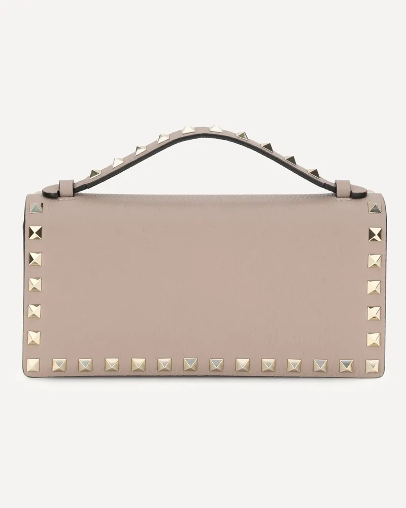 Valentino Garavani Rockstud chain Wallet Female Pink