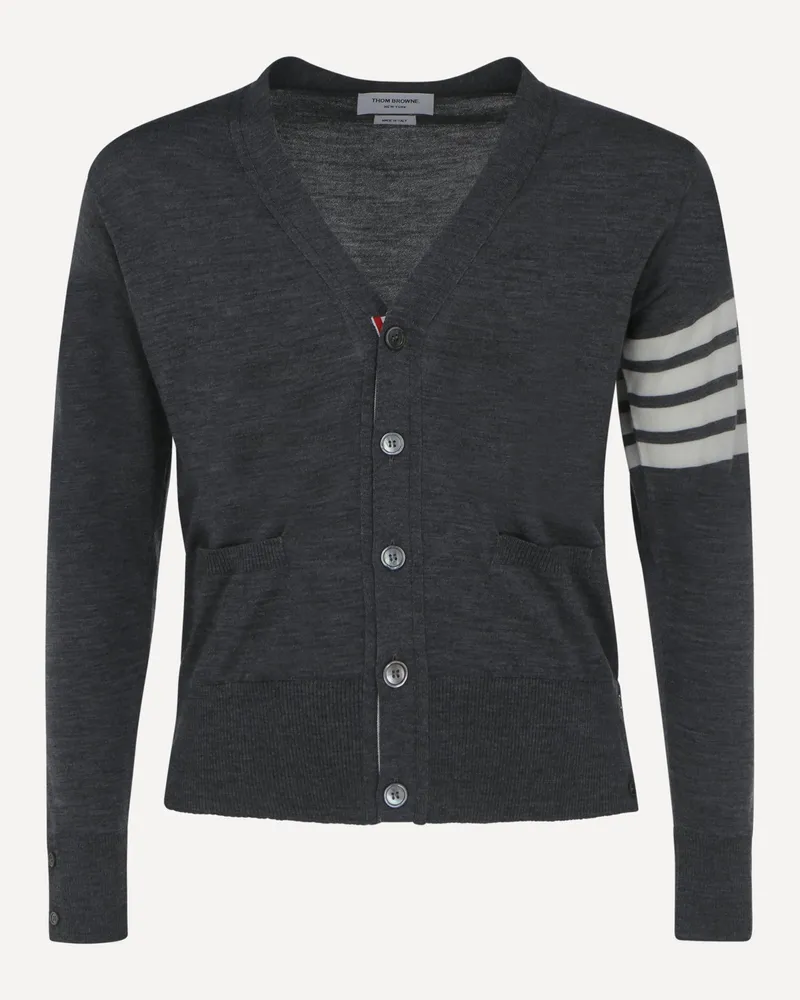 Thom Browne Cardigan Male Grey