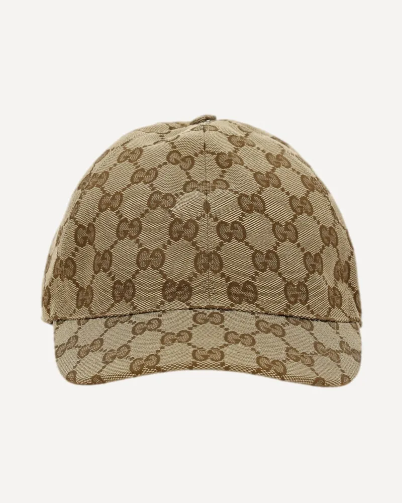 Gucci J Baseball Hat Boy Brown
