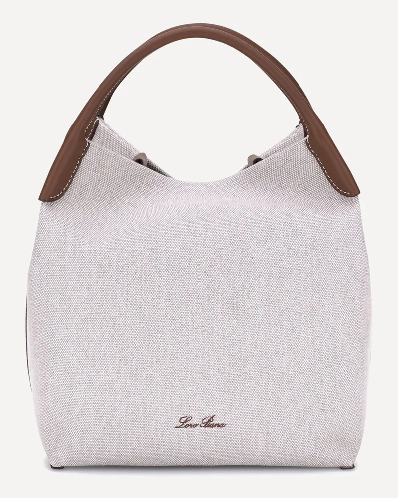 Loro Piana Bale Handbag Female Beige