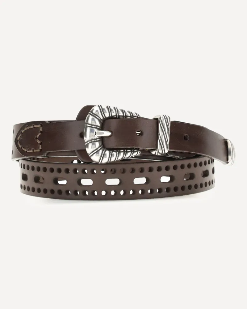 Etro Leather Bel Female Brown