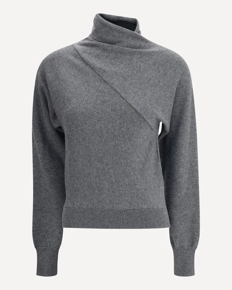 Tom Ford Cashmere turtleneck Sweater Female Grey