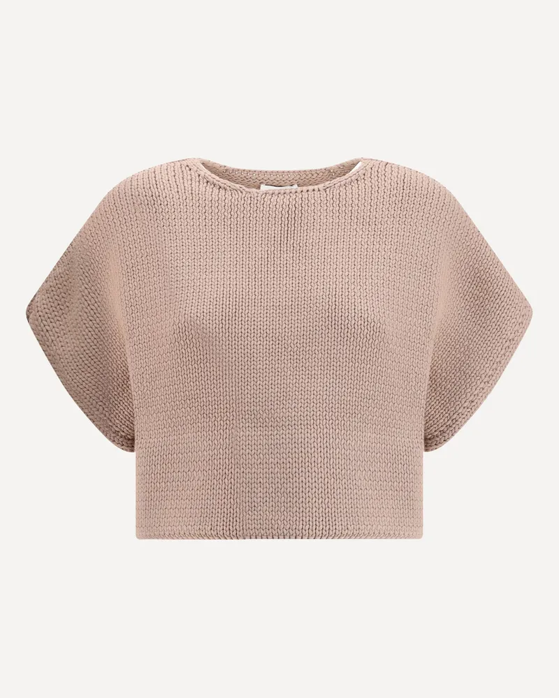 Alaïa Chunky knit Sweater Female Pink