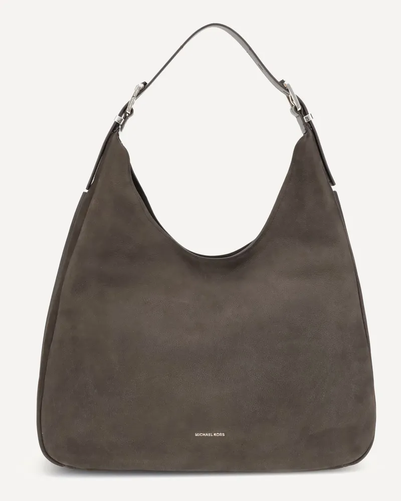 Michael Kors Nolita large Nubuck Shoulder Bag Female Brown
