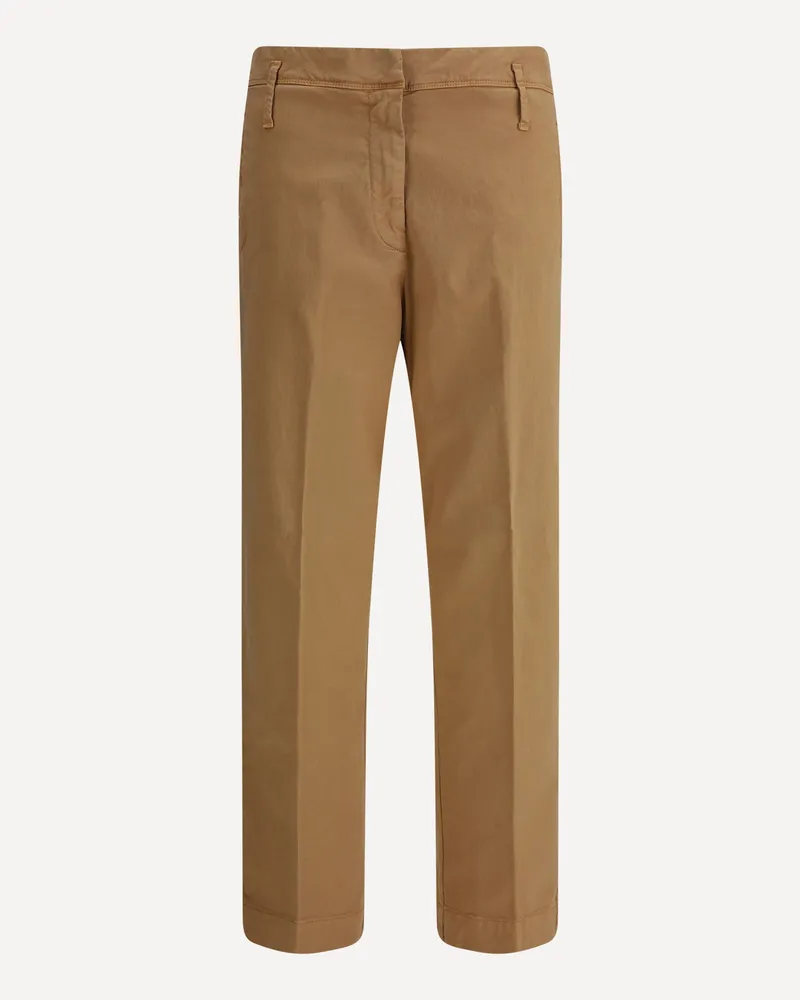 CRUNA Cotton Pants Female Brown