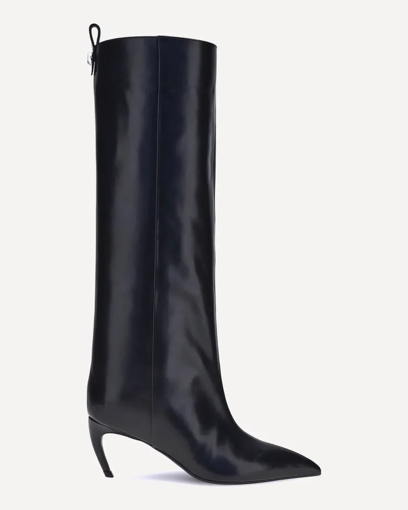 ATTICO High leather Boots Female Black