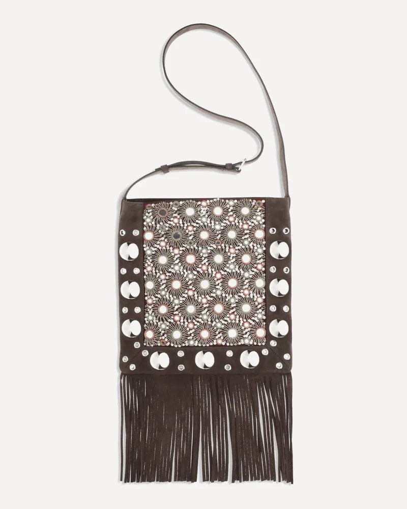 Valentino Garavani Nellcôte Shoulder Bag Female Brown