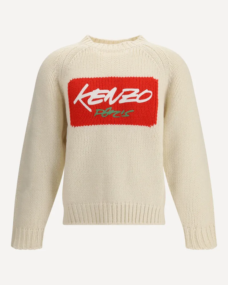 Kenzo Kenzo x Futura 2000 Jumper Male Cream