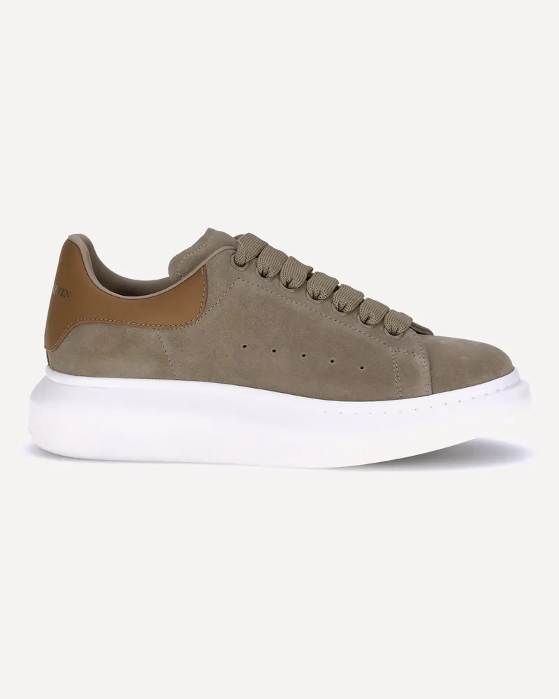 Alexander McQueen Suede leather Sneakers Male Brown