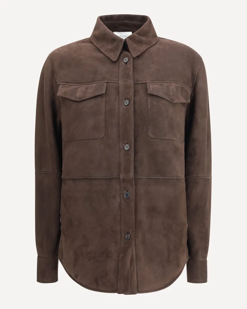 The Row Gwena Jacket Female Brown
