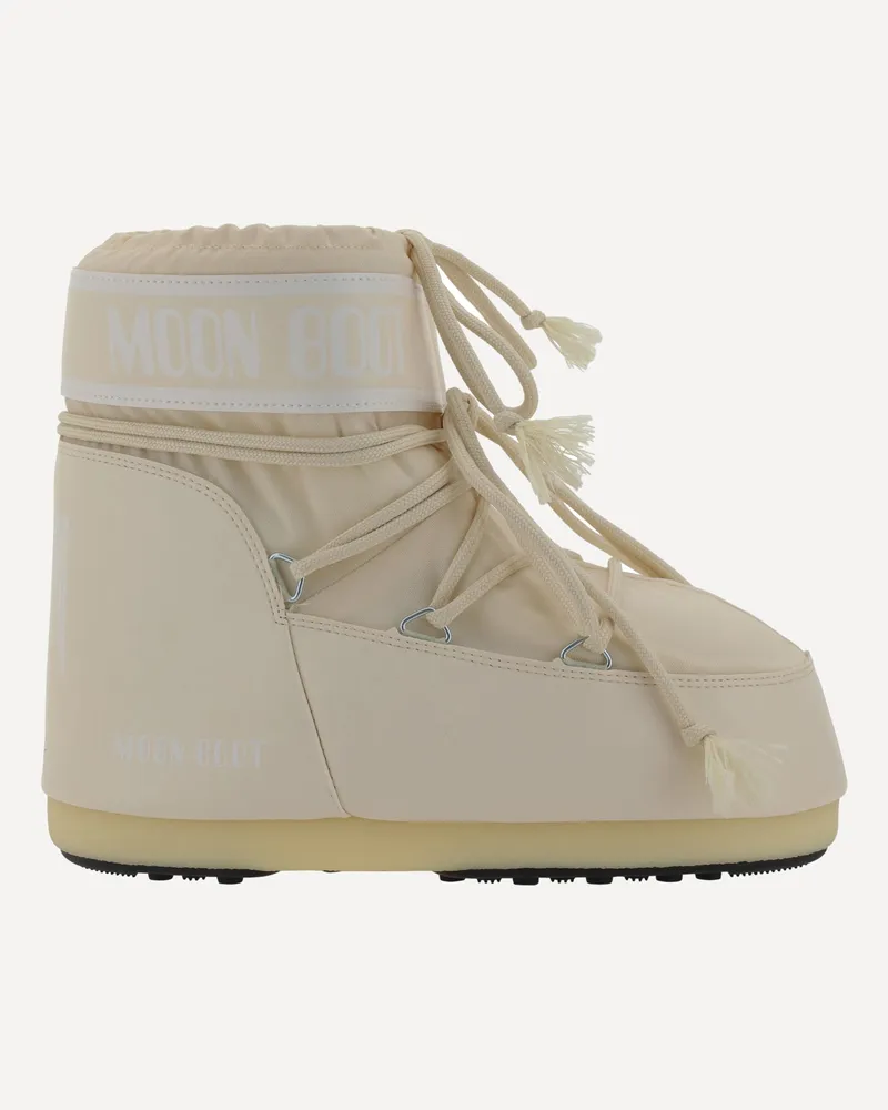 Moon Boot Icon Low Boots Female Beige
