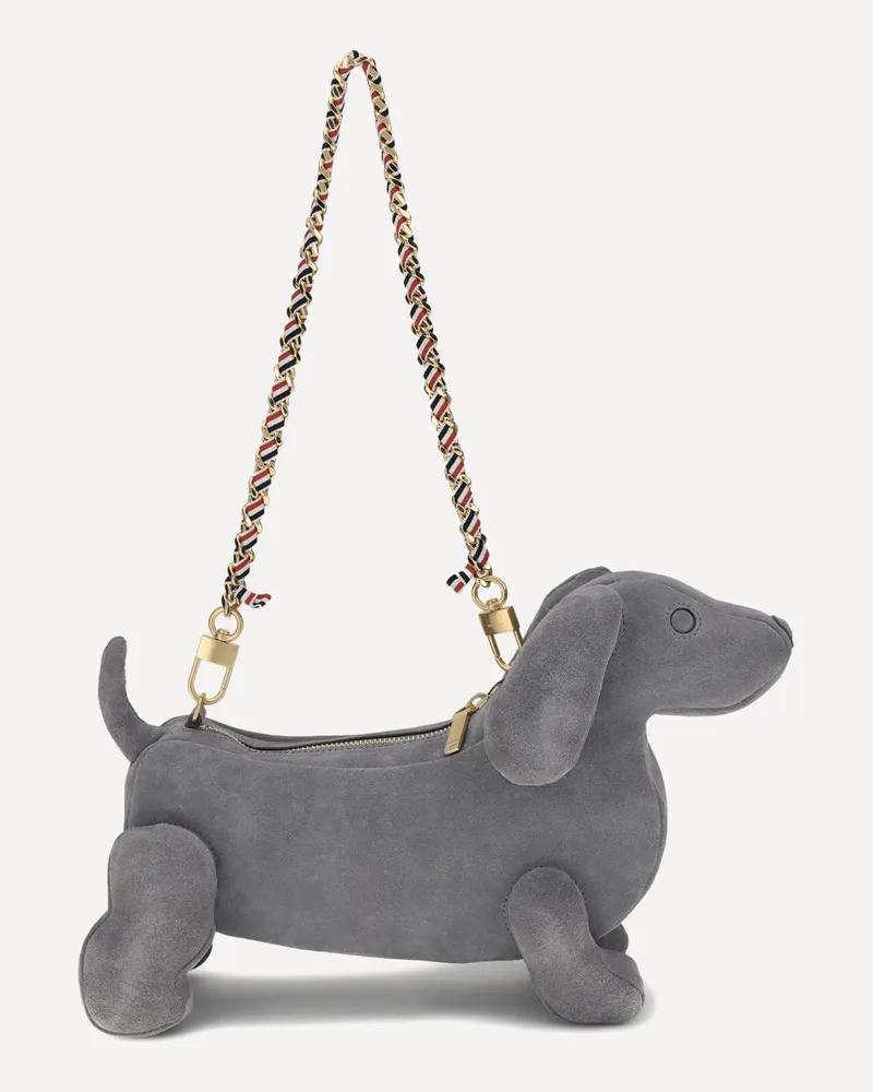 Thom Browne Hector Shoulder Bag Female Grey