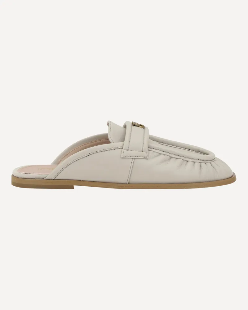 Pinko Naty Mules Female Cream