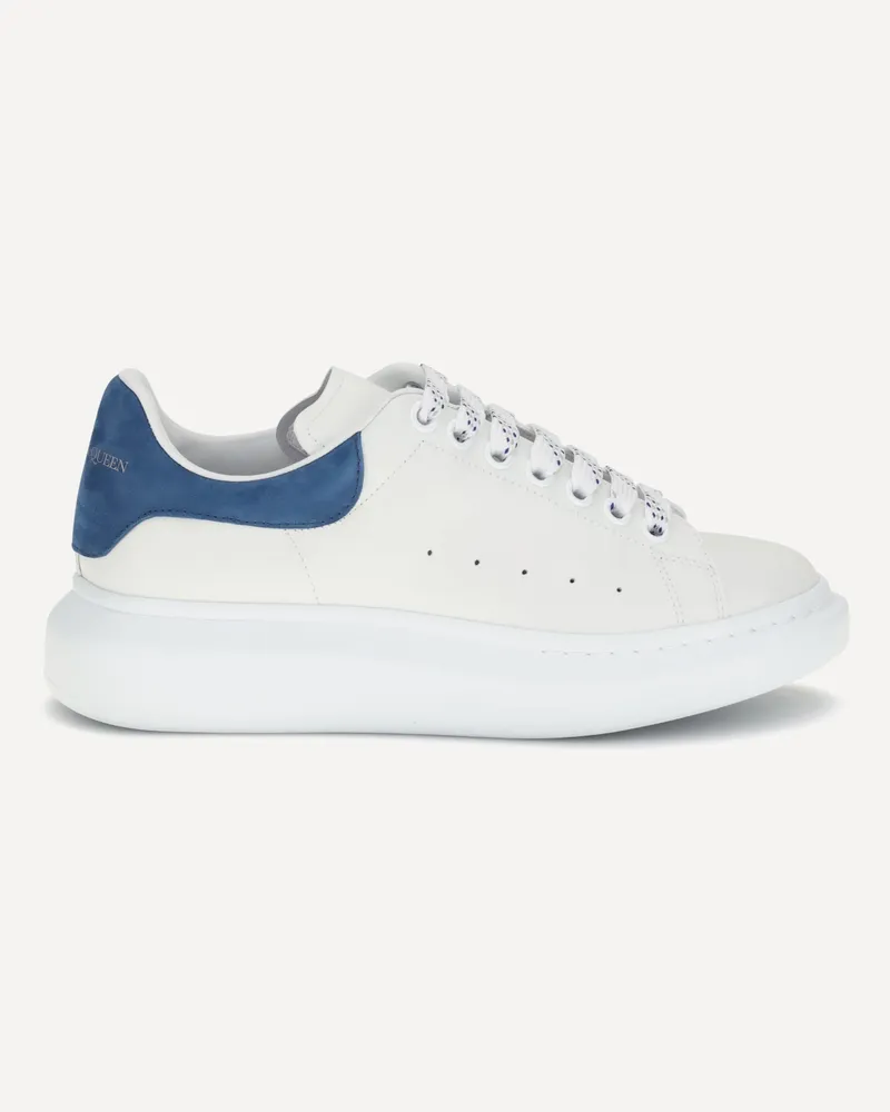 Alexander McQueen Leather Sneakers Male White