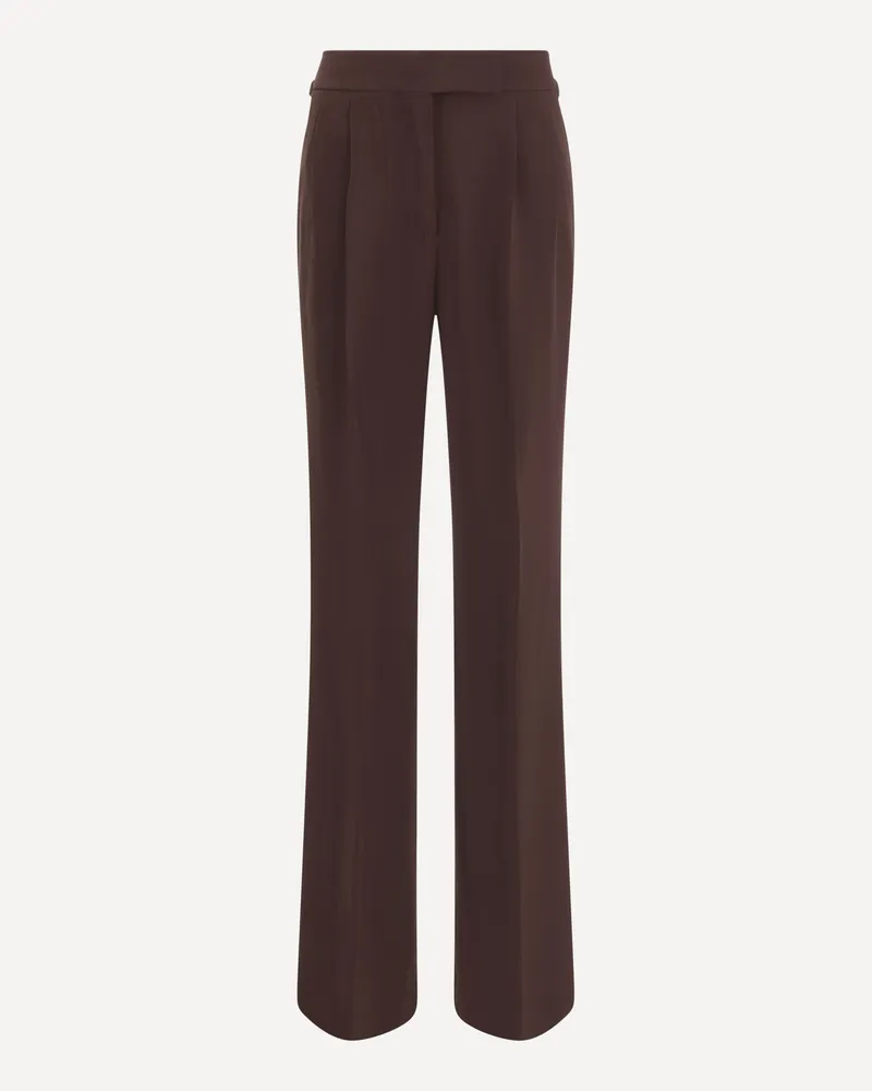Tom Ford Wide Leg Pants Female Brown