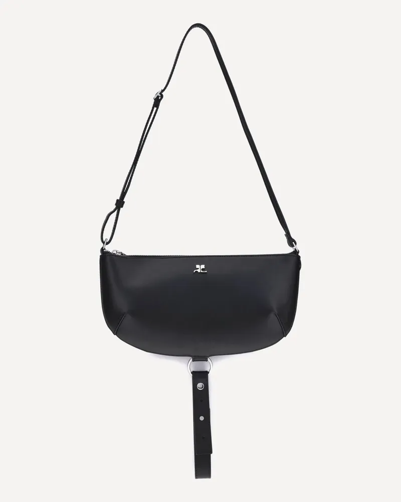 Courrèges Holy Eclipse Shulder Bag Female Black