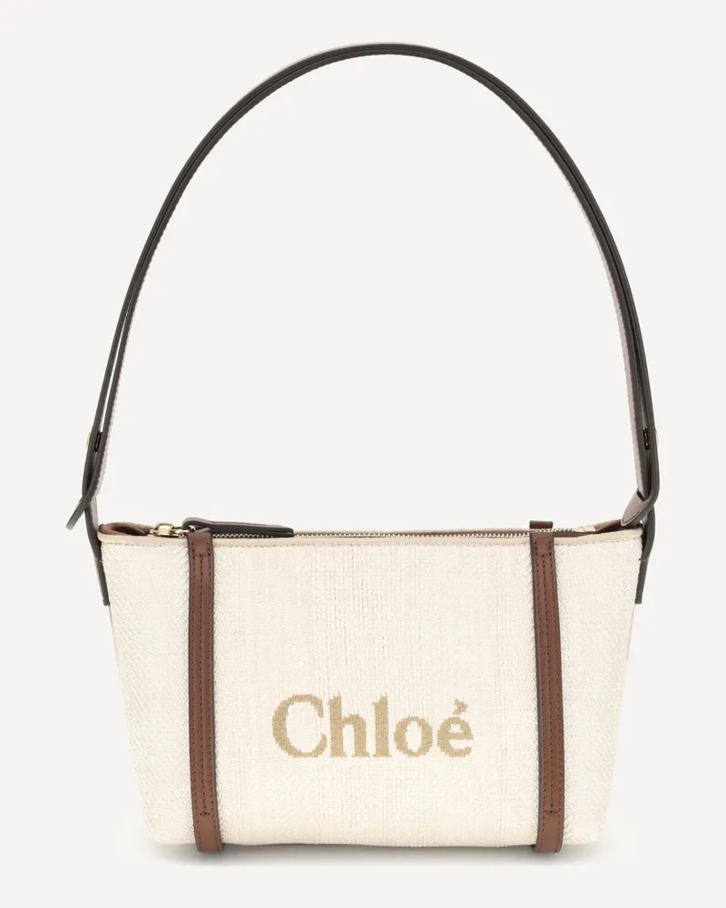 Chloé Carry Shoulder Bag Female Beige